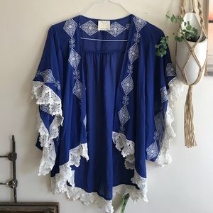 Urban outfitters kimono boho shawl